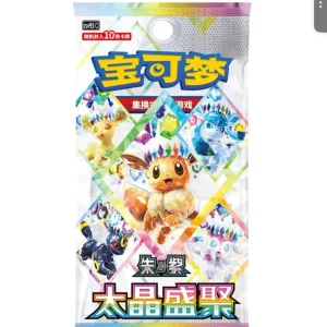 【Live Pack】Pokémon TCG Chinese Scarlet & Violet Terastal Gathering CSV9.5C Pack Sylveon ex,Eevee ex,Umbreon ex,Leafeon ex,Prismatic