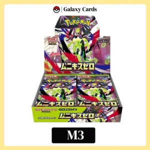 【JP】Pokemon  M3 Sealed With Shrink MEGAMunikis Zero Pack(open live)
